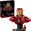Lego Gadget - Lego: 76327 - Super Heroes Marvel - Busto Di Iron Man MK4 - Lego