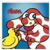 Stella Import Gadget - Pimpa - Cuscino Quadrato Papera Peluche 38 Cm - Stella Import