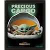 Pyramid Gadget - Star Wars: Pyramid - The Mandalorian (Precious Cargo - Framed 25X20 Cm