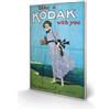 Pyramid Gadget - Pyramid: Kodak Girl (Stampa Su Legno 59X40Cm) - Pyramid