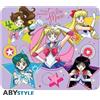 ABYstyle Gadget - Sailor Moon - Flexible Mousepad - Sailor Warriors - Abystyle