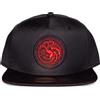 Difuzed Gadget - Game Of Thrones: House Of The Dragon Men's Snapback Cap Black (Cappelli