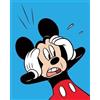 Pyramid Gadget - Disney: Pyramid - Mickey Mouse - Shocked (Stampa Su Tela 40X50 Cm) - Py