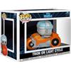 Funko Gadget - Disney: Funk Pop! Rides Deluxe - Tron (1982) - Tron With Cycle (Vinyl F