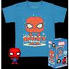 Funko Gadget - Marvel: Funko Pocket Pop! & Tee - Holiday Spider-Man Tg. L - Funko