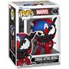 Funko Gadget - Marvel: Funko Pop! Spider-Man - Carnageized Captain America (Vinyl Figu