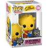 Funko Gadget - Simpsons (The): Funko Pop! Television - Lisa With Snowball II (Vinyl Fi