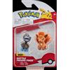 Rei Toys Gadget - Pokemon: Rei Toys - Battle Figure Pack Serie 3 - Vulpix E Deino - Rei T