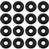 ECSiNG 250 Pezzi O-ring In Gomma Nitrilica 3mm OD 1mm ID 1mm Larghezza Larghezza Metrica Rondella Di Tenuta O-ring Rotonda Guarnizione O-ring Guarnizioni Occhielli Neri