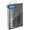 WINMAU Mag Dart Wallet - Supporto magnetico per freccette, con supporto per cellulare, supporto compatto per 1 set di freccette e 2 set di volette, disponibile in nero, accessorio ideale