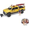 Snubbull Bruder NUOVO Bruder Snubbull Ram Power Wagon SUP con figura BR02506