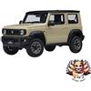 AutoArt NUOVO tetto AutoArt 1/18 Suzuki Jimny Sierra (JB74) avorio metallizzato/nero ...