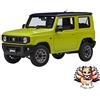 AutoArt NUOVO AUTOart scala 1/18 Suzuki Jimny JB64 giallo con tetto nero (finito