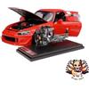 Freestyle NUOVA MOTORHELIX Scala 1/18 Honda S2000 TYPE S 2007 Nuova Formula Modello Fin...