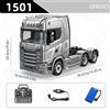 Hui na Toys HUINA 1501 Auto Trattore Camion Rimorchio Telecomandato RC 19 CH Scania 1:18