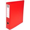 Exacompta - 51745E - 1 Raccoglitore Foderato Rigido in PVC - 4 Anelli a D 50 mm - Dorso 70 mm - Dimensioni Esterne 29x32 cm per Formato A4 Maxi - Colore Rosso