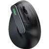 Nilox Mouse Verticale Dual Ricaricabile NXMOEVR01B | Nero - premium