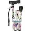 T TEX Srl Easy walk bastone pieghevole fiori bianchi