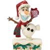 Enesco Jim Riva Disney Natale Olaf Personalità Posa Festive Gelo Figurina #6016886
