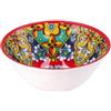 Ad Trend Ciotola Rian in Melamina D 16 Cm H 6,5 Cm Rosso Blu