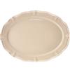 Ad Trend Vassoio Ovale Siria in Melamina 41 x 30 Cm H 3 Cm Beige