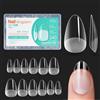 Luonaa 240 Pezzi Tip in Gel Unghie, 12 Taglie Tip Unghie Ricostruzione, Tips Unghie in Gel, Unghie Finte Copertura Completa, per Saloni di Manicure Professionale, Nail Art Principiante