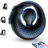 Flyveus Anello Vibrante per Lei e Lui Sex Toys - Cock Ring Regolabile Anello Pene Vibratore Sexytoysys Uomo con 10 Vibrazioni, APP Stimolatore Pene per Lui in Silicone Vibratori Clitorideo Sexytoysys Coppia