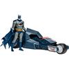 BANDAI McFarlane DC Multiverse Batman & Bat-Raptor Gold Label - Confezione da 2 pezzi da collezione incredibilmente dettagliata con Ultra Articolazione, Veicolo e DC Comics Theme