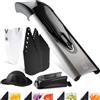Börner Affettaverdure V6 (Set Professionale) - Mandolina Regolabile in Acciaio Inox con Lama a V - Affetatrice per Fette, Strisce, Cubetti in Vari Spessori - Tagliaverdure Professionale