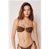 Calzedonia Balconcino Costume Wild Animalier Marrone