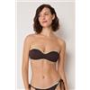 Calzedonia Fascia Costume Bicolor Embroidery Marrone