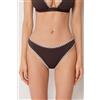 Calzedonia Slip Costume Bicolor Embroidery Marrone