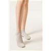 Calzedonia Calzini Corti Senza Elastico In Cotone Grigio