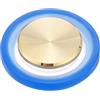 PATIKIL Joystick da gioco per cellulare, joystick a spirale per controllo del gioco touch screen con scatola di immagazzinaggio per tablet e smartphone, oro/blu