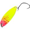 SEABUZZ Mini esca per pesce persico e trota Spoon Rio 3,2 g, 32 mm, esca per trote e pesce persico con gancio da pesca - freccia per trote e pesci predatori - esche sportive - esche artificiali -