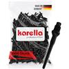 Karella Tufftex, Punte per Freccette softtip Unisex Adulto, Nero, 25 mm