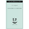 Adelphi Leggere e scrivere. Una testimonianza