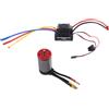 Eurowagens Combo Motore Brushless 80A ESC 3670 Per Drift RC 110
