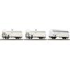 Roco 66152 SET 3 Carri refrigerati 2 assi tipo Tehs della Deutsche Bundesbahn