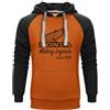 Honda Felpa Honda LEGEND MAKER ORANGE HOODIE unisex