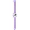HIP HOP, Collezione Solare, Orologio Donna Purple Dive, Cinturino in Silicone Regolabile, Pratica Chiusura, Cassa 34mm, Movimento Solo Tempo Miyota 2036, Resistente all'Acqua, Viola