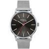 Breil Orologio UOMO AVERY quadrante MONO-COLORE CANNA DI FUCILE movimento SOLO TEMPO - 3 LANCETTE QUARZO e MESH ACCIAIO ARGENTO EW0516