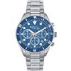 Breil Orologio UOMO OVERHAND quadrante MONO-COLORE BLU movimento CRONOGRAFO QUARZO e BRACCIALE ACCIAIO ARGENTO EW0715
