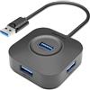 BENFEI Hub USB 3.0, 4 porte USB A Hub Alta velocità 5Gbps, splitter USB A per Maus Tastatur Flash-Laufwerk U-Disk Drucker, Compatibile con Laptop Desktop PC Xbox PS5