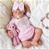 BABESIDE Bambole Reborn - Bambole Reborn Femmina da 20 pollici, Bambola Neonata Realistica, Bambola Bambina Addormentata Nella Vita Reale con Accessori per Bambini dai 3 Anni in Su