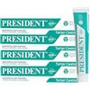 President KIT 4 DENTIFRICIO ANTI TARTARO. Contrasta la formazione di placca e carie. Alito fresco. RDA 60. 4x75ml