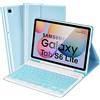 SOPPY Custodia con tastiera retroilluminata per Samsung Tab S6 Lite 10,4 2024/2022/2020, retroilluminazione a 7 colori, supporto S Pen integrato, cover sottile con tastiera staccabile per Samsung Tab