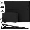 HYZUO 15 Pollici Borsa Custodia PC Portatile con Supporto Regolabile per MacBook Air 15 M5 A3448 M4 A3241 M3 A3114 M2 A2941 2026-2023, MacBook Pro 15, 15 Surface Laptop 7/6/5/4, Nero