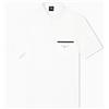 Armani Exchange Polo da Uomo con Logo Pique Pocket, Bianco Sporco, L