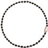 Breil, Collezione Magnetica System, Bracciale Light & Shadow, Bracciale Donna in Acciaio IP Rose Lucido e Onice, Pratica Chiusura con Magnete, Taglia Unica, Gioielli Donna e Ragazza
